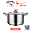 Nồi Inox 304 Berlin Size 22cm