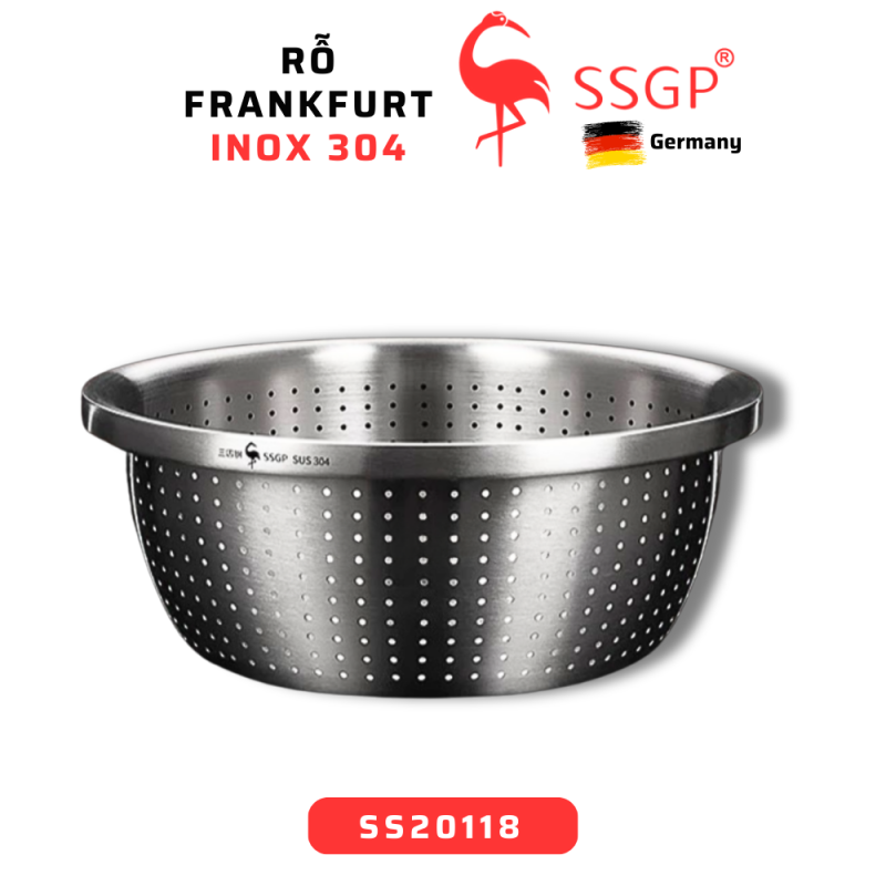 Rổ Thoát Nước Frankfurt Inox 304 SSGP - SSGP Việt Nam