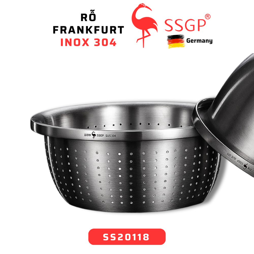 Rổ Thoát Nước Frankfurt Inox 304 SSGP - Hình ảnh 2