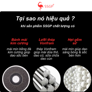 Dụng cụ mài dao kéo đa năng 4 trong 1 SSGP