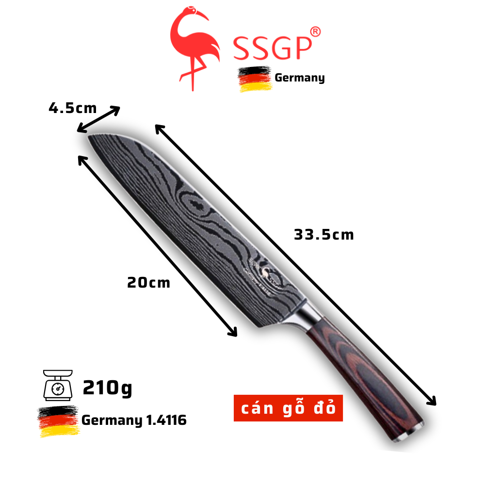 Dao Thái Thịt Munich SSGP - SS01606 - Hình ảnh 2