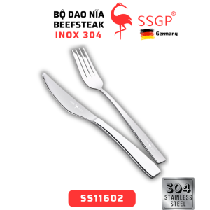 Bộ Dao Nĩa Beefsteak Inox 304 SSGP