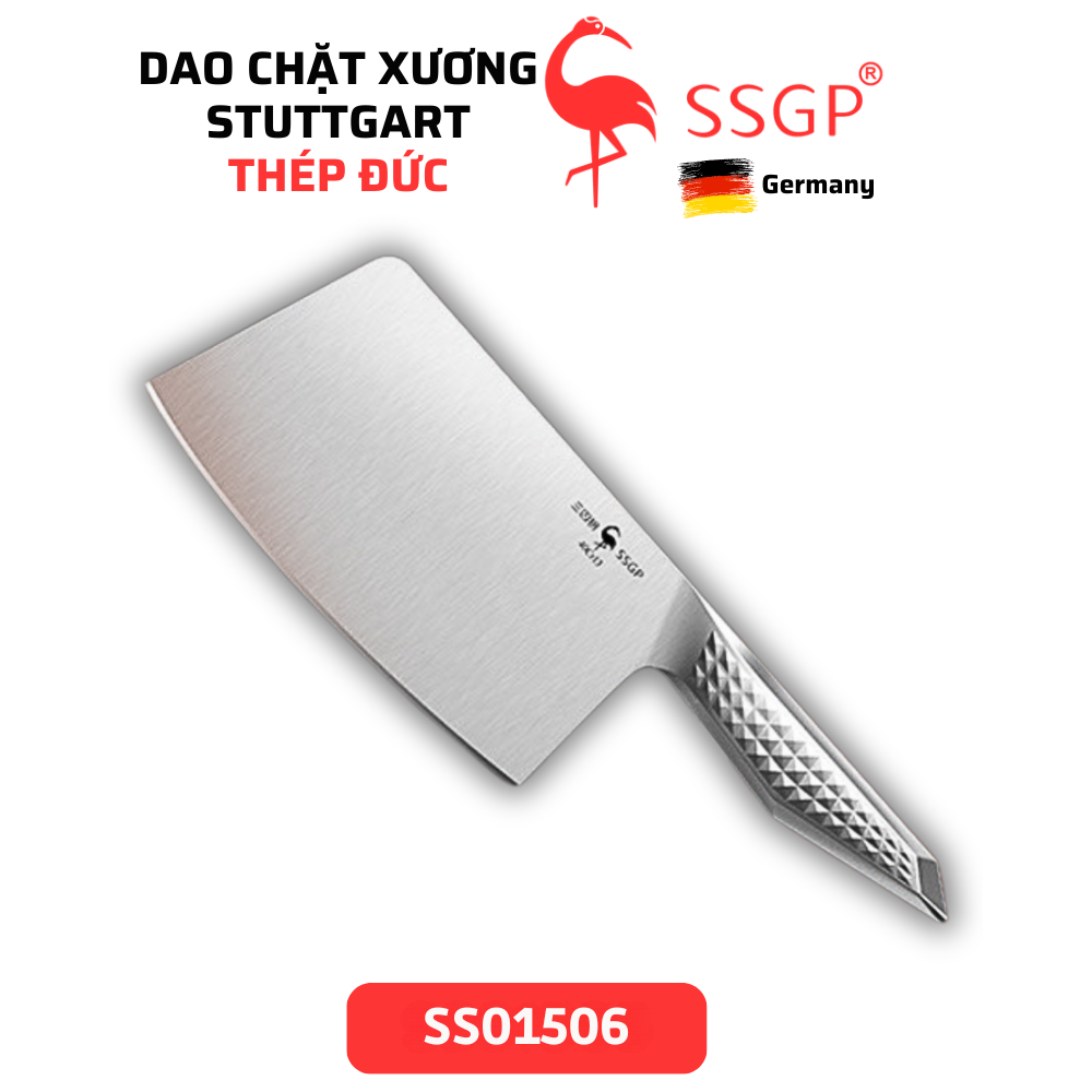 Dao chặt xương Stuttgart SSGP - Thép Đức, Sắc Bén, Bền Bỉ, Thiết Kế Độc Đáo - Hình ảnh 4